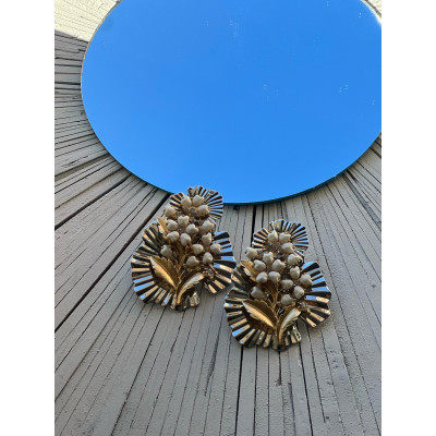 Gold Hearts Corsage